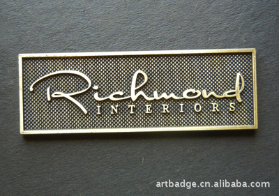 【東莞歐藝標牌廠,大量供應精美標牌,鋅合金標牌,家具標牌,門業】價格,廠家,圖片,銘牌,東莞市歐藝標牌-