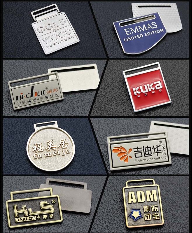 金屬標牌定做門窗木門家具商標沙發吊牌古銅色鋅合金銘牌logo鋁牌