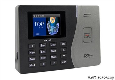 網絡型射頻卡考勤機 中控MX200僅299元